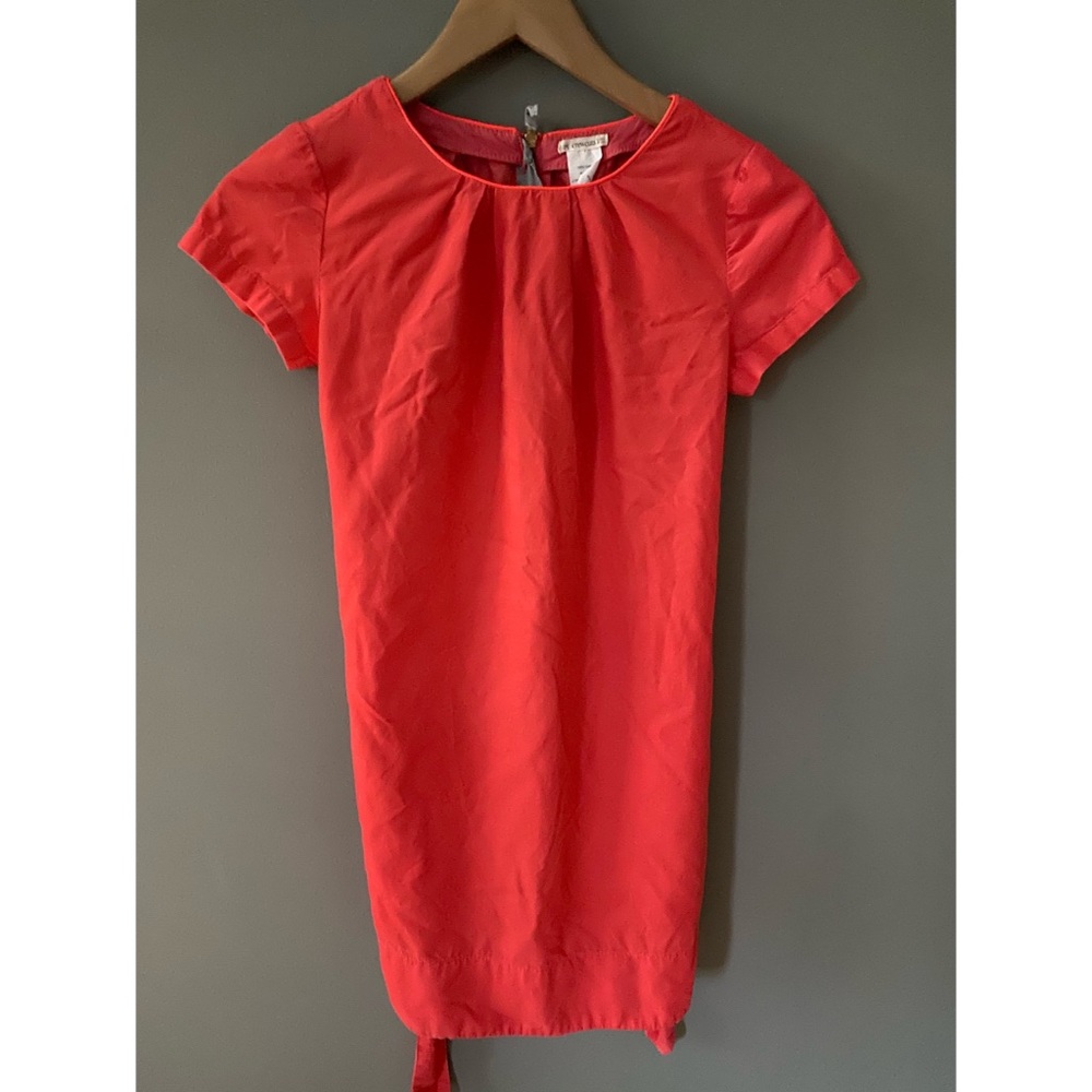 Girls salmon formal dress